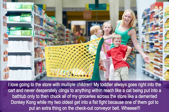 Sarcastic Moms Added Hilarious Captions To These Stock Photos (25 pics)