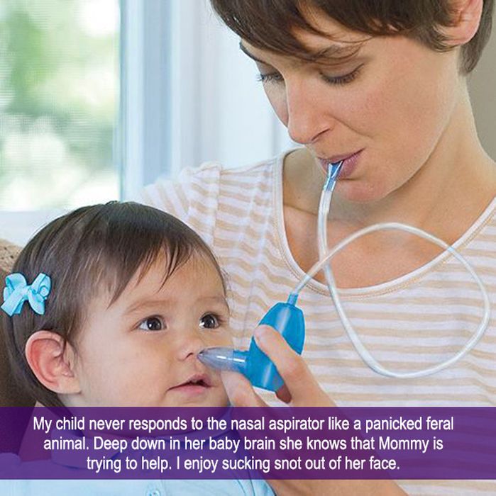 Sarcastic Moms Added Hilarious Captions To These Stock Photos (25 pics)