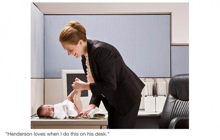 Sarcastic Moms Added Hilarious Captions To These Stock Photos (25 pics)