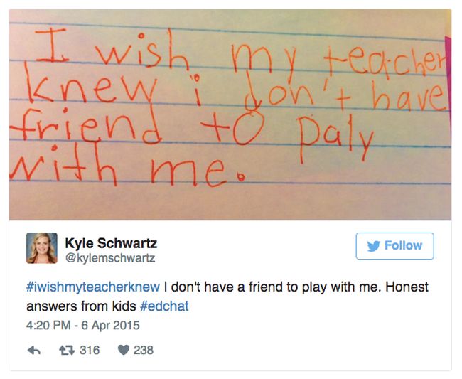 Teacher Gets Adorable Responses After Asking 3rd Graders To Write Anonymous Notes (10 pics)