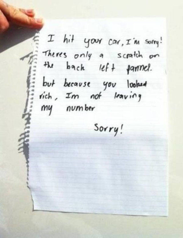 Awesome Notes That Were Passed From One Stranger To Another (20 pics)