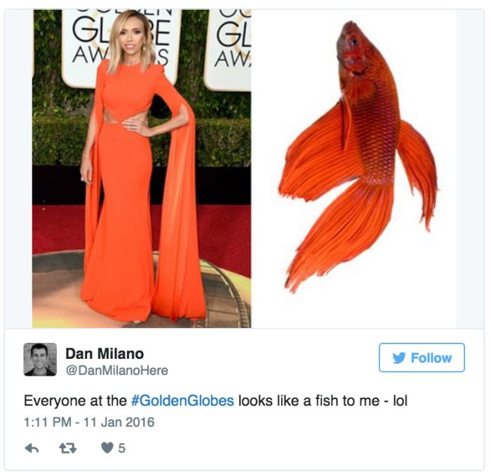 Tweets About The Golden Globe That Were Simply Golden (13 pics)