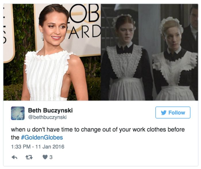 Tweets About The Golden Globe That Were Simply Golden (13 pics)