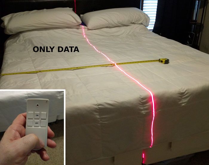 Husband Finds An Impressive Solution To The Side Of The Bed Debate (3 pics)