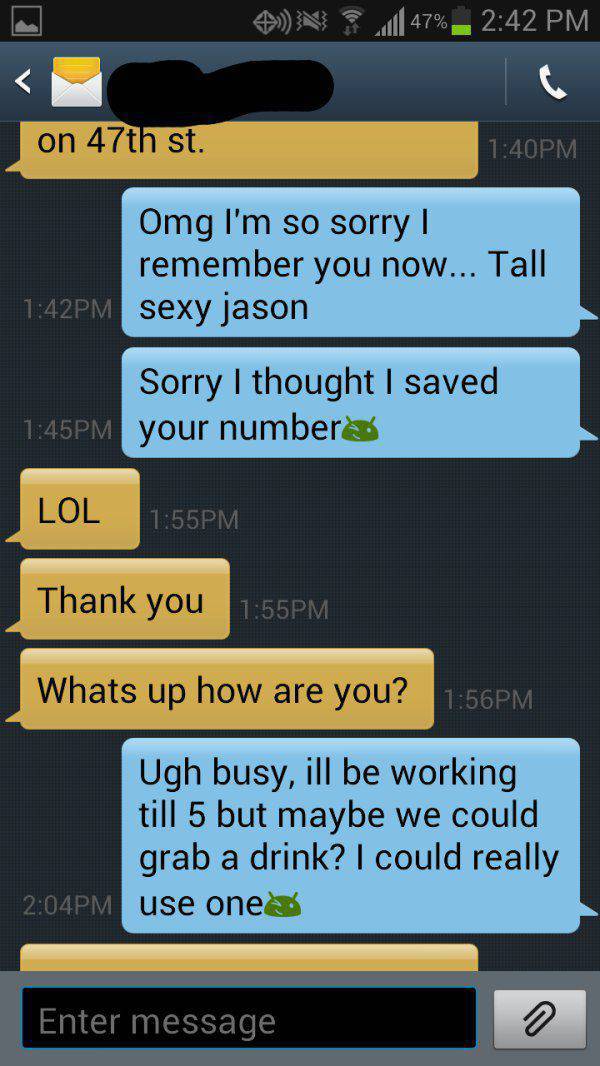 Guy Gets Trolled After A Marathon Texting Session (8 pics)