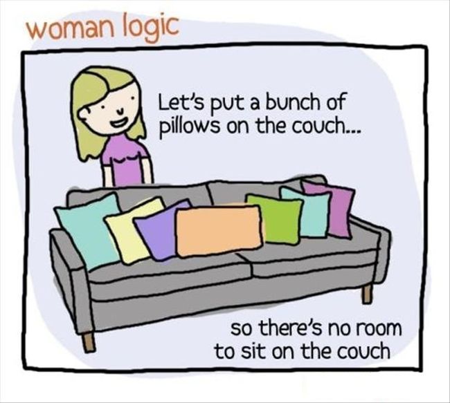 Women’s Logic Has Been Confusing Men Since The Beginning Of Time (16 pics)