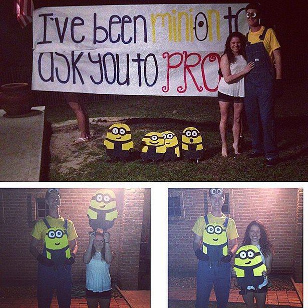 People Who Went All Out When Asking Their Dates To Prom (24 pics)