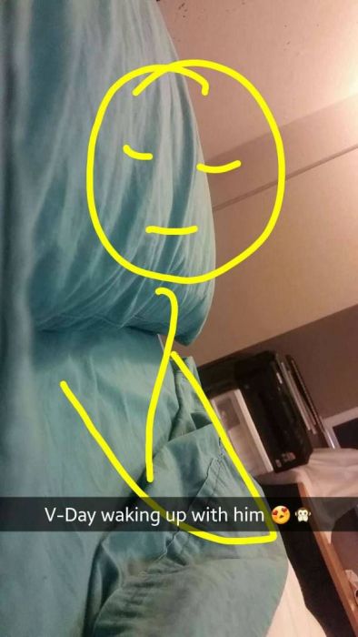 There Are Many Twists And Turns In This Girl's Fake Snapchat Date (22 pics)