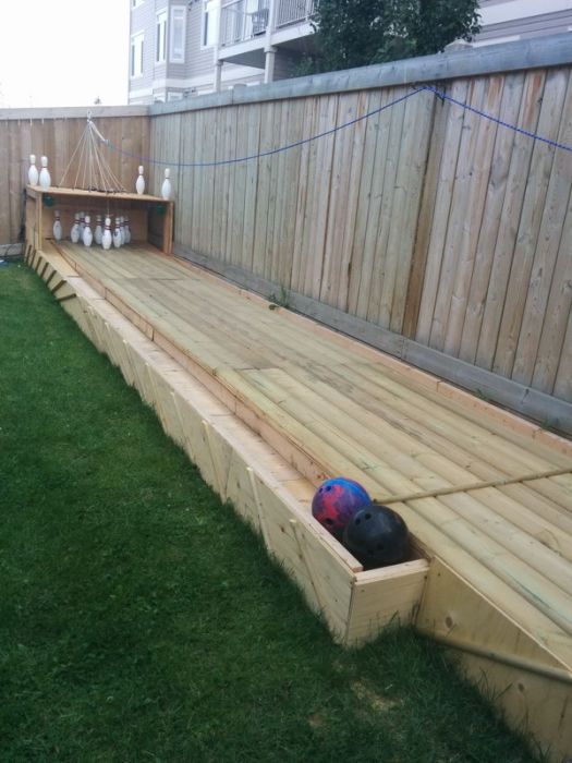 A Backyard Bowling Alley Is Something Everyone Needs In Their Lives (6 pics)