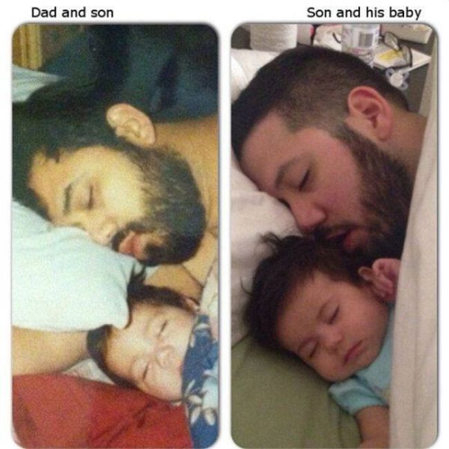There's A Reason Why They Say Like Father, Like Son (44 pics)