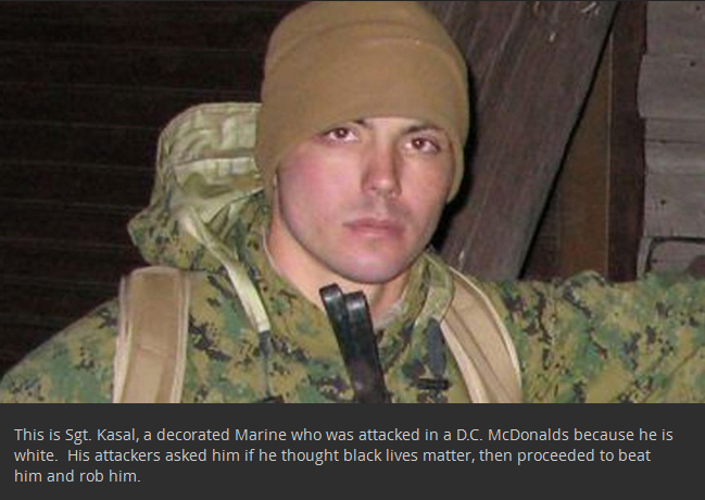 Army Hero Gets Robbed And Beaten At A Washington D.C. McDonald's (3 pics)