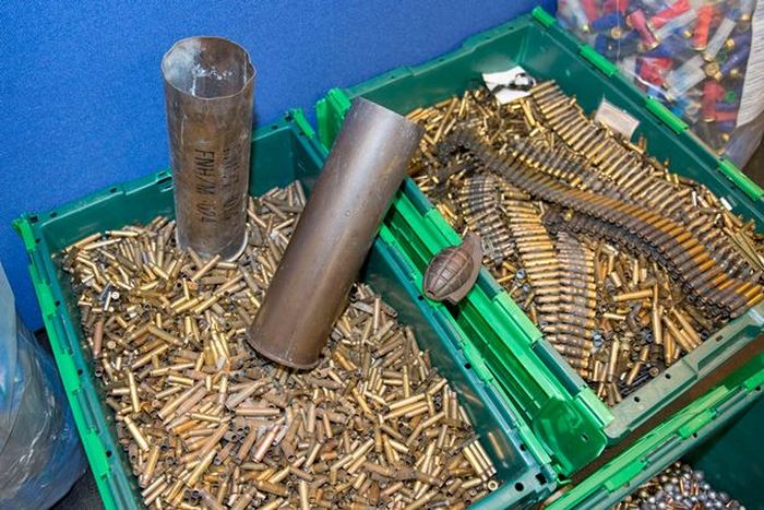 Police Find Huge Arsenal Belonging To A Parish Council Chairman (12 pics)