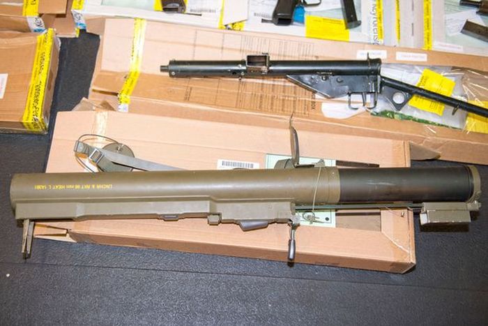 Police Find Huge Arsenal Belonging To A Parish Council Chairman (12 pics)