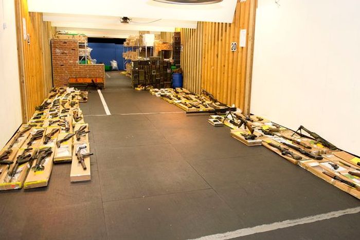 Police Find Huge Arsenal Belonging To A Parish Council Chairman (12 pics)
