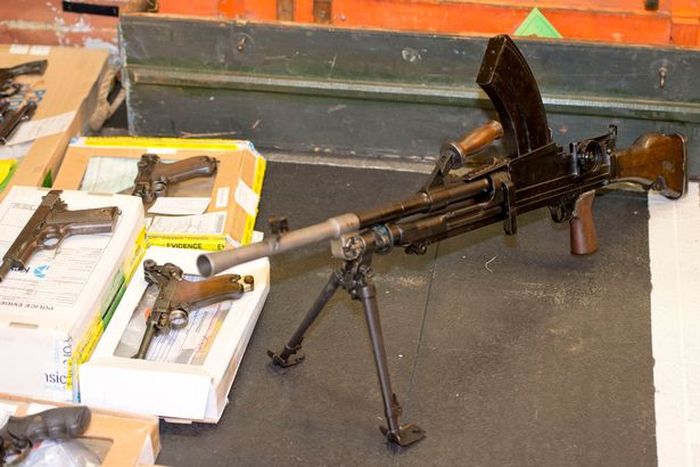 Police Find Huge Arsenal Belonging To A Parish Council Chairman (12 pics)