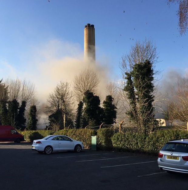 Several People Injured And One Dead After The Didcot Power Station Explodes (6 pics)