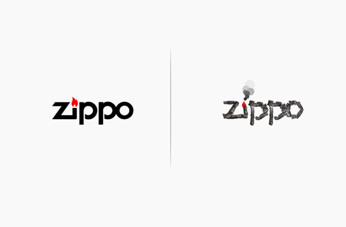 Artist Shows How The Products Of Famous Companies Would Affect Their Logos (10 pics)