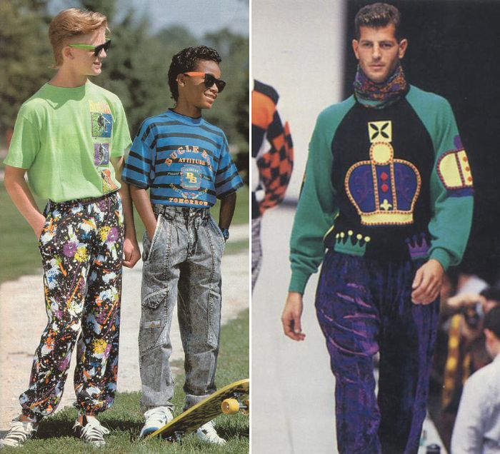Мода 90 х годов фото парни