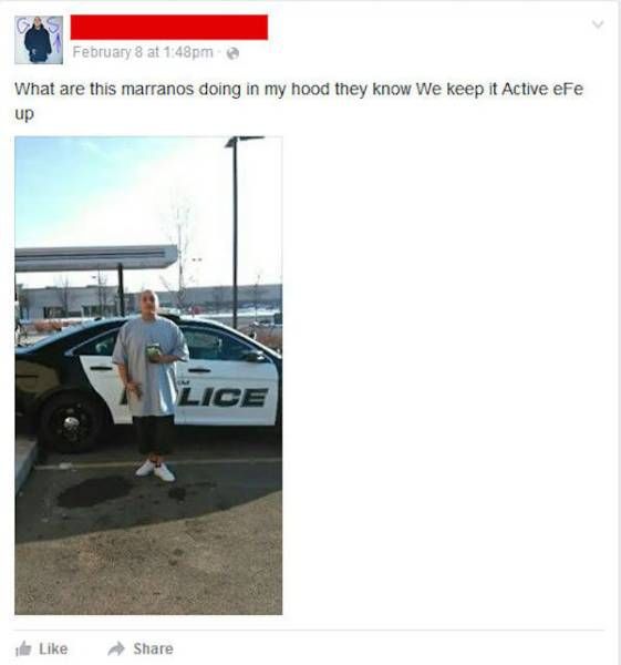 Wannabe Gangsta Gets Owned By The Police (5 pics)