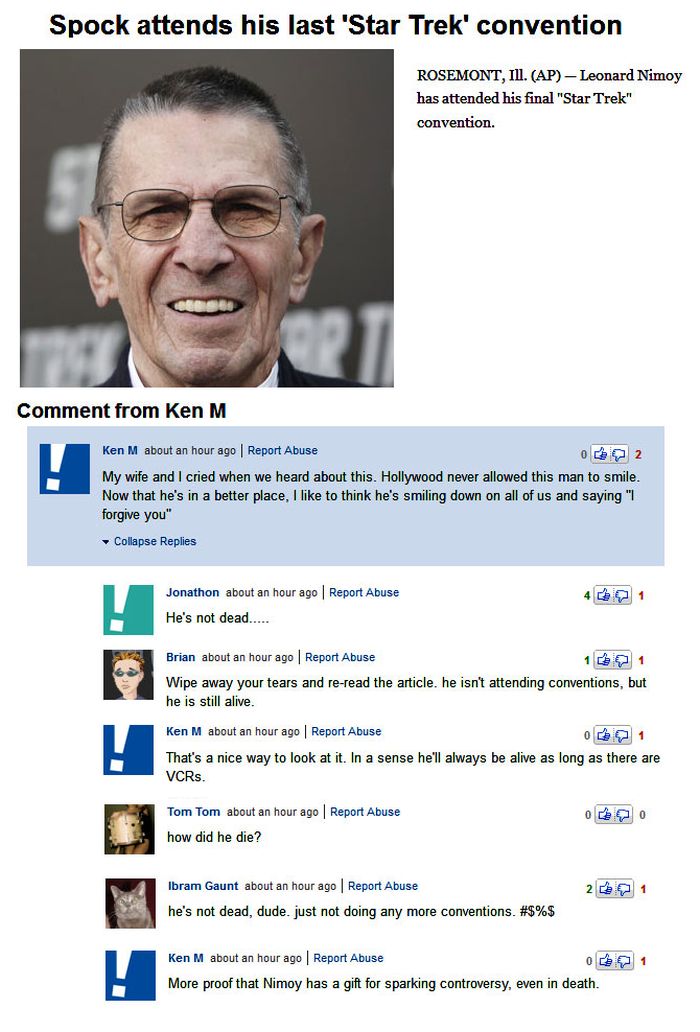 Ken M Has Returned To Troll The Internet Once Again (25 pics)