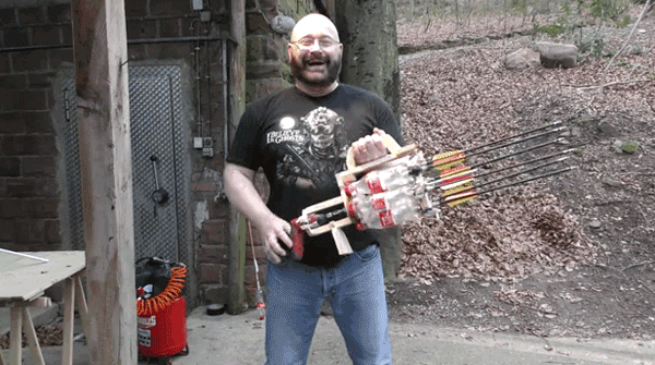 Homemade Weapons That Will Help You Survive The Zombie Apocalypse (14 gifs)