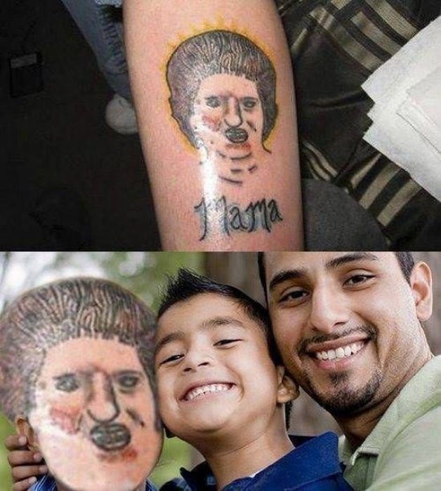 There's A Good Chance That These Are The Worst Tattoos Ever (27 pics)