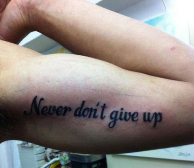 There's A Good Chance That These Are The Worst Tattoos Ever (27 pics)