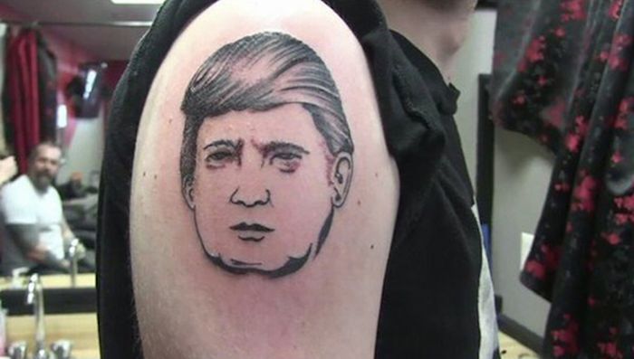 Terrible Political Tattoos That These People Will Probably Live To Regret (21 pics)