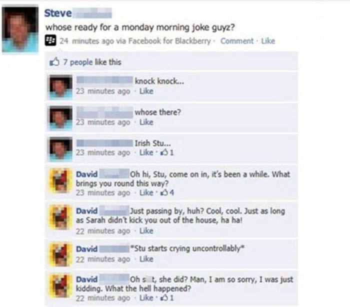It Didn't Take Long For This Knock Knock Joke To Get Out Of Control (6 pics)