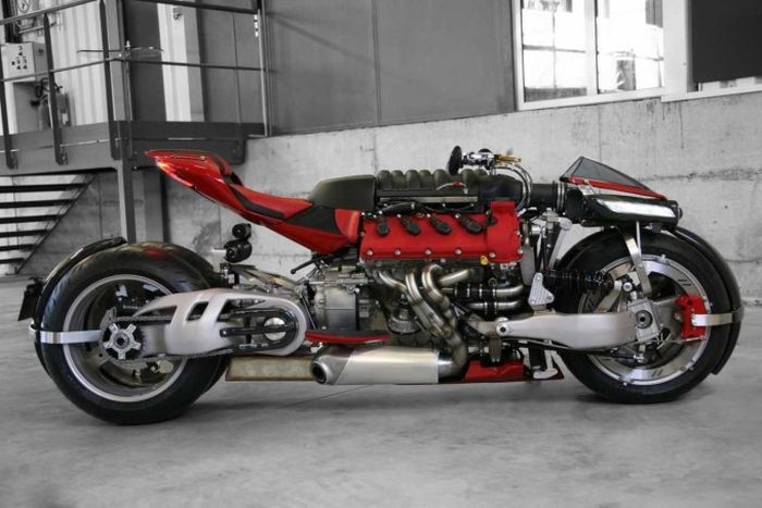 This Maserati Engine Powered Bike Is A Motorcycle Lover's Dream Come True (11 pics)