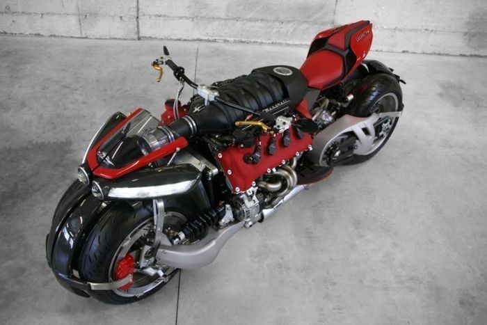 This Maserati Engine Powered Bike Is A Motorcycle Lover's Dream Come