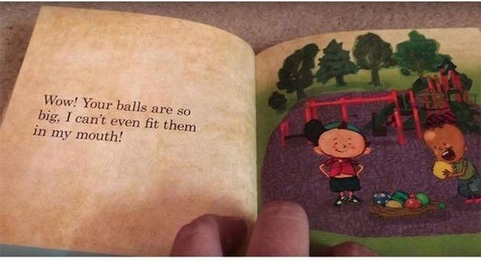 Kids Probably Shouldn't Be Reading This Dirty Book (8 pics)