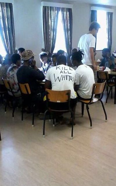 Racist Shirt At The University Of Cape Town (2 pics)