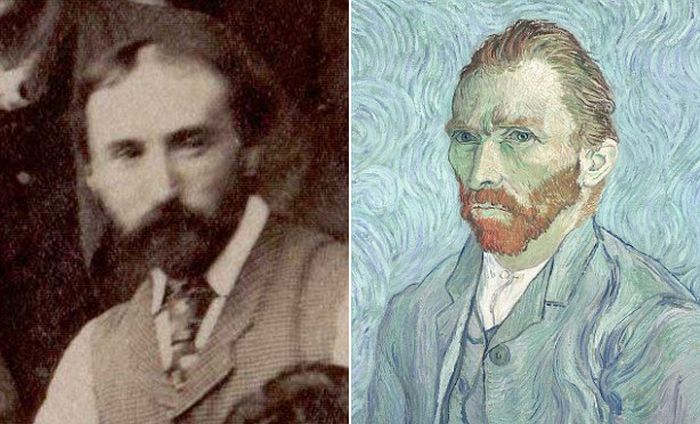 This May Be The Only Photo Ever Taken Of Vincent Van Gogh (2 pics)