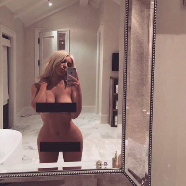 Kim Kardashian Is Breaking The Internet Again With Another Nude Selfie
