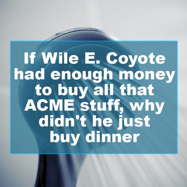Shower Thoughts That Are Actually Worth Taking The Time To Contemplate (14 pics)
