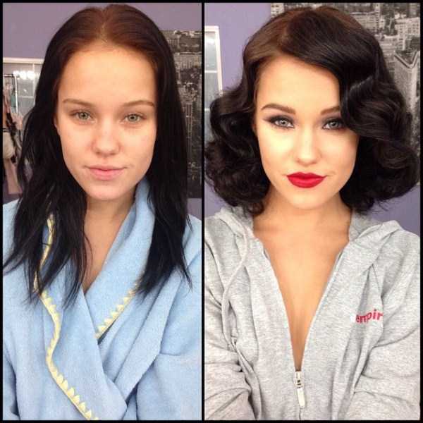 What Playboy Models Look Like With And Without Makeup (18 pics)