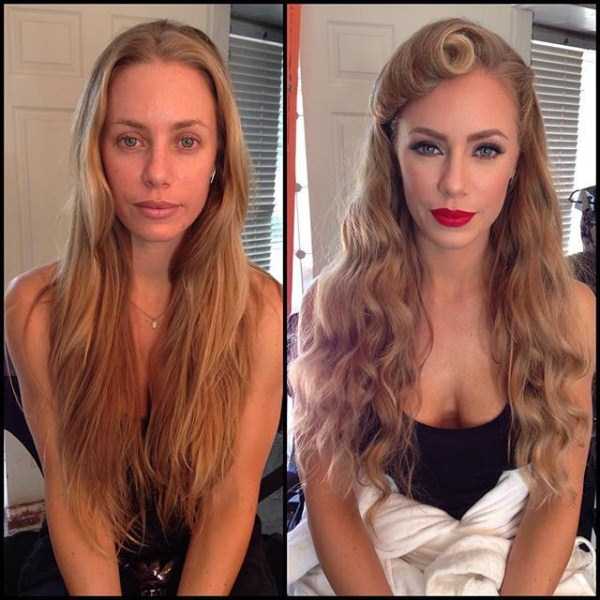 What Playboy Models Look Like With And Without Makeup (18 pics)