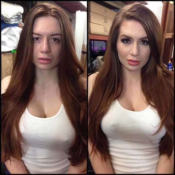 What Playboy Models Look Like With And Without Makeup (18 pics)