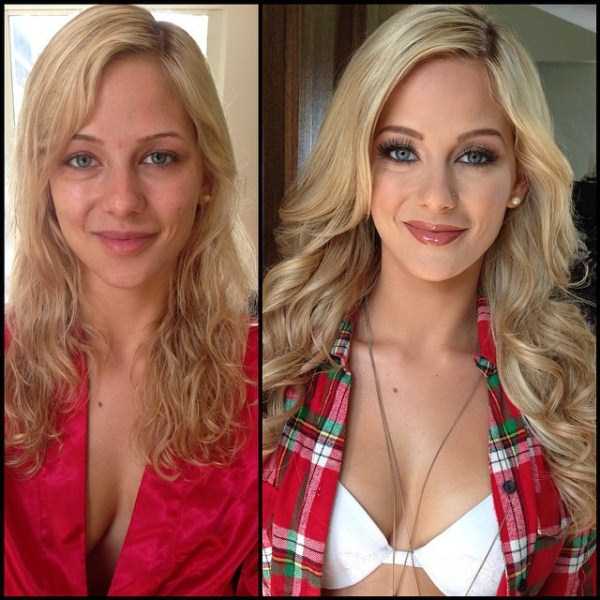 What Playboy Models Look Like With And Without Makeup (18 pics)