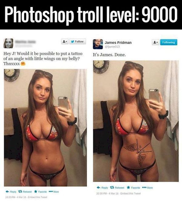 Photoshop Trolls Are The Most Powerful Trolls There Are (15 pics)