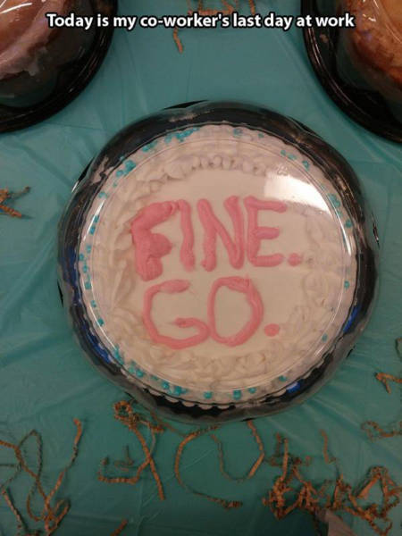 A Cake Is Always A Great Way To Get Your Message Across (35 pics)