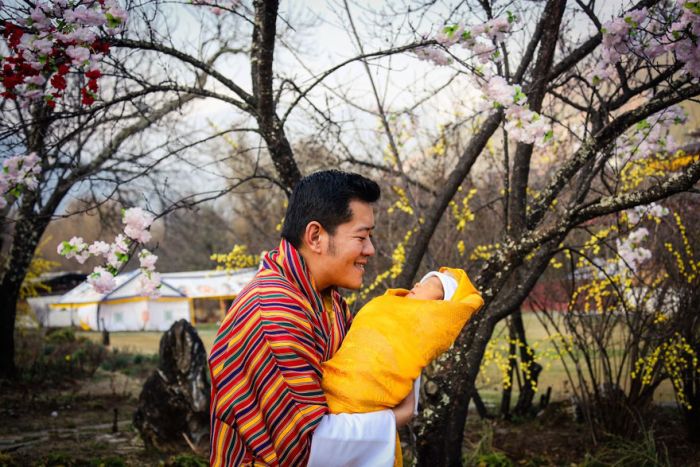 Bhutan Plants 108,000 Trees To Celebrate The Birth Of A New Prince (8 pics)