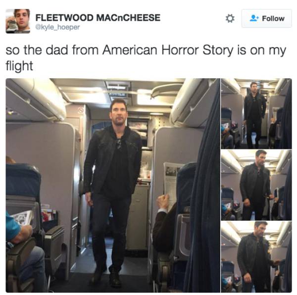 Random Celebrities Who Got Spotted On Airplanes (21 pics)