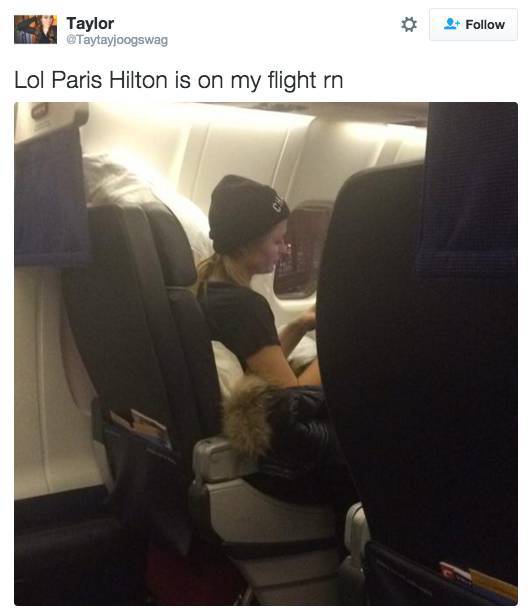 Random Celebrities Who Got Spotted On Airplanes (21 pics)