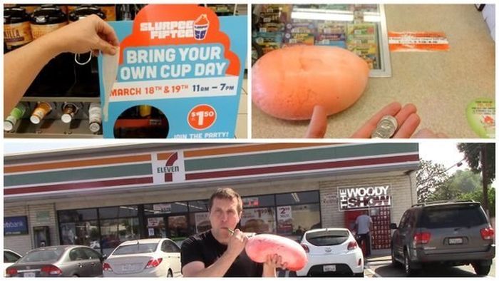 People Who Stepped Up And Nailed It On 7-Eleven's Bring Your Own Cup Day (25 pics)