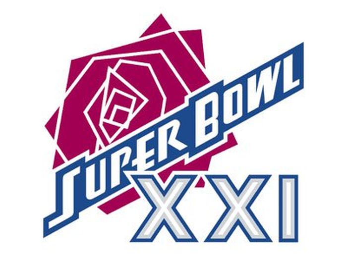 NFL Super Bowl Logos From The Biggest Games In The History Of Football (51 pics)