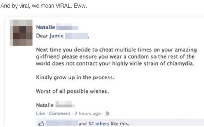 Cheaters Who Got Caught, Called Out And Shamed (12 pics)