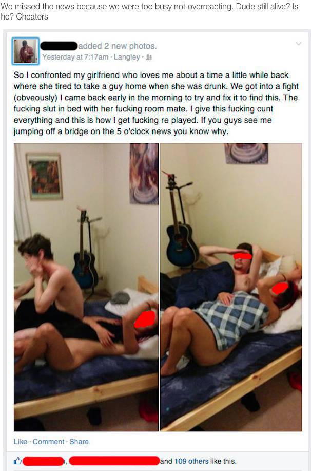 Cheaters Who Got Caught, Called Out And Shamed (12 pics)