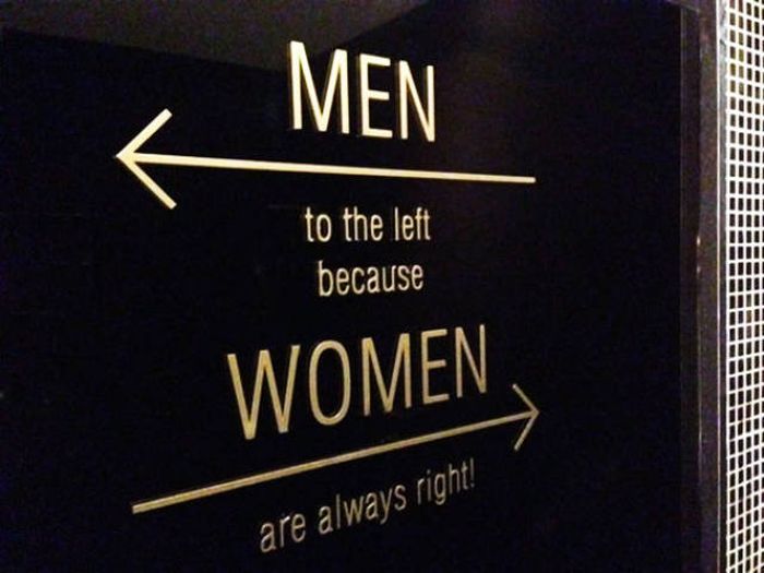 The World's Most Creative And Awesome Toilet Signs (49 pics)